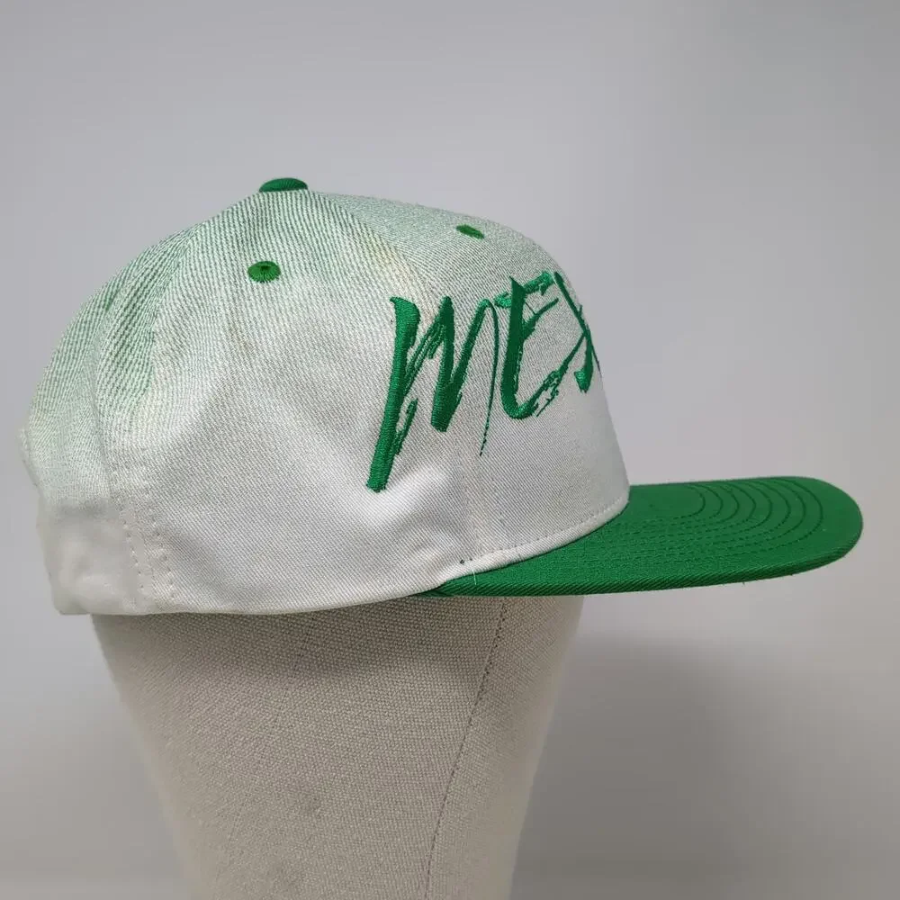 adidas Snapback Hat Green One Size 2014 FIFA World Cup Brasil Mexico Soccer